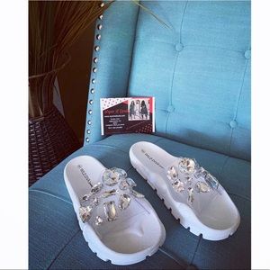 White Crystal Slides